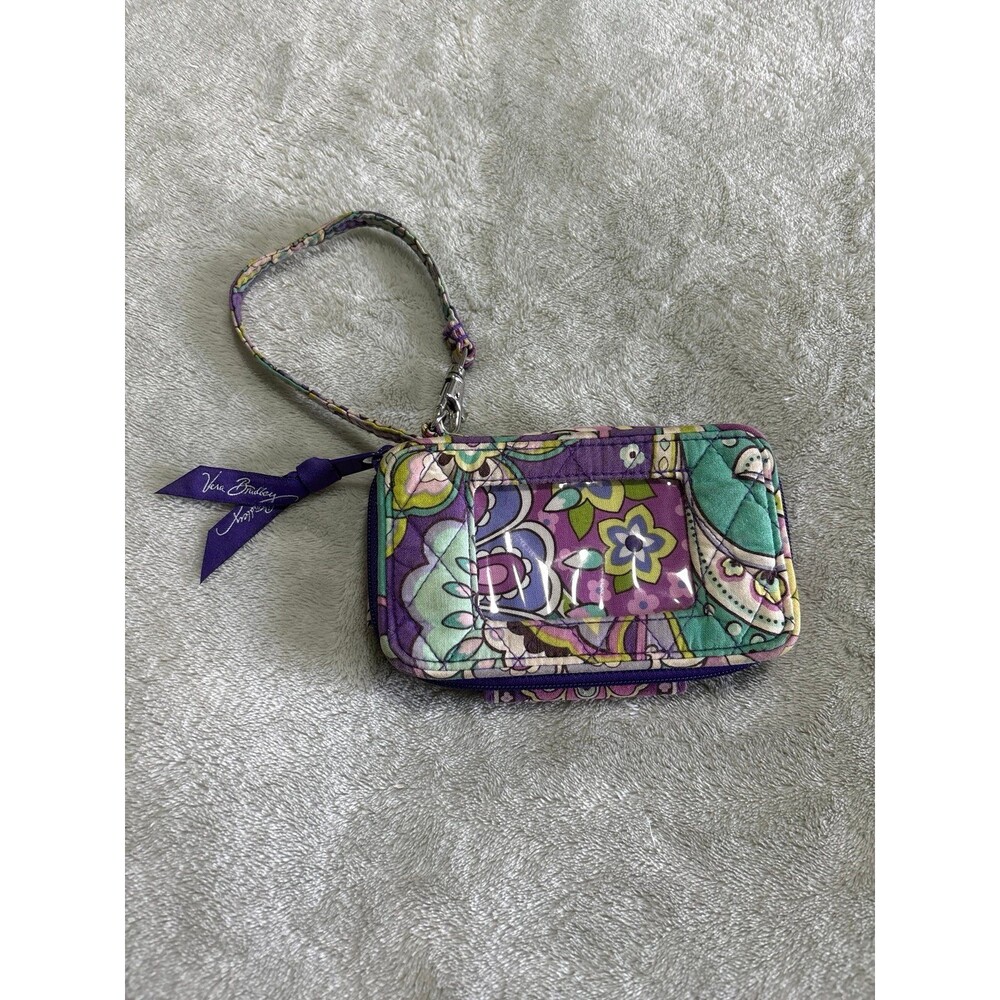Vera Bradley wristlet wallet Y2K retired Heather phone clutch travel vacation